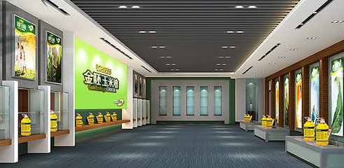 企業(yè)展廳設(shè)計吸引了許多大型企業(yè)的尊重(圖1)