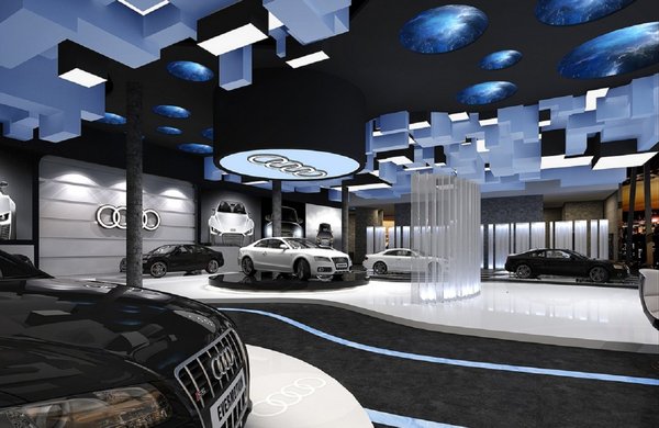 汽車(chē)展廳設(shè)計(jì)-汽車(chē)4S店設(shè)計(jì)(圖6)