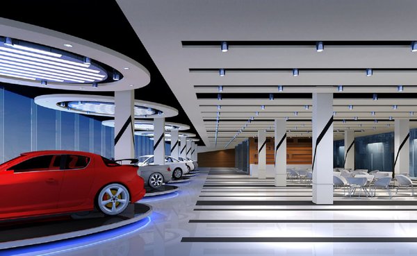 汽車(chē)展廳設(shè)計(jì)-汽車(chē)4S店設(shè)計(jì)(圖8)