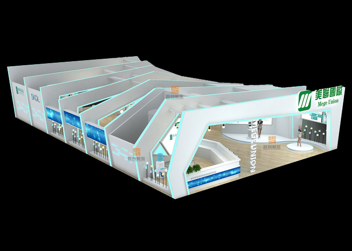 美聯(lián)國際 展臺設(shè)計(jì)(圖3)
